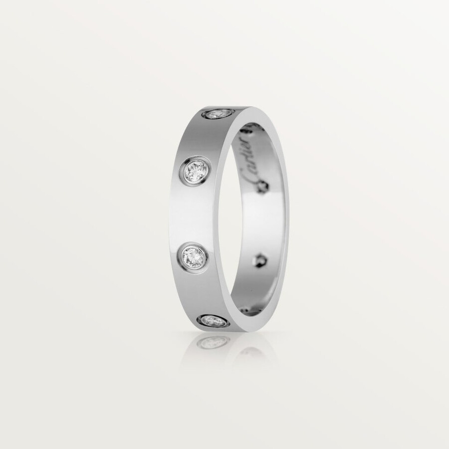 love ring small model 8 diamonds