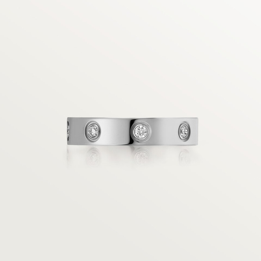 love ring small model 8 diamonds