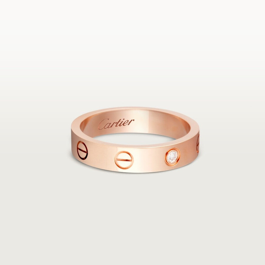 love ring small model 1 diamond