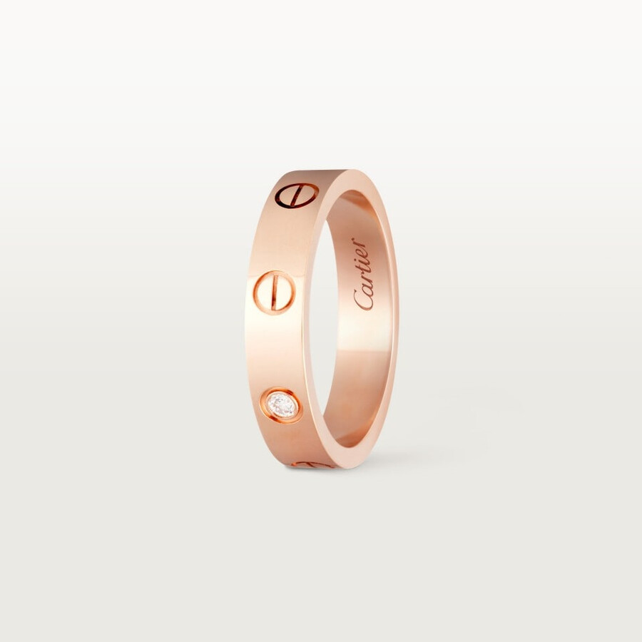 love ring small model 1 diamond
