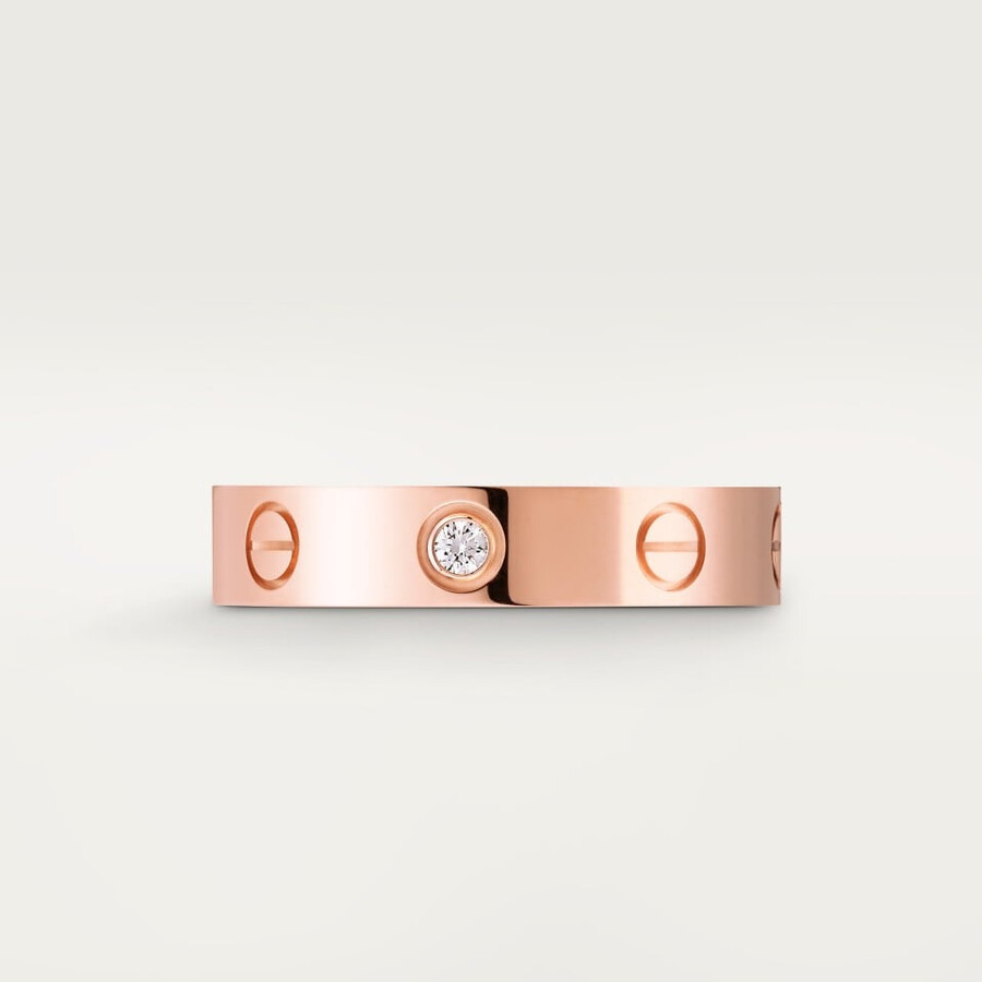 love ring small model 1 diamond