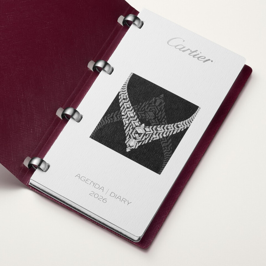 cartier planner refill paper