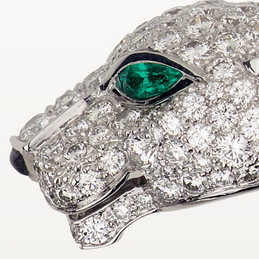panthère de cartier bracelet paved