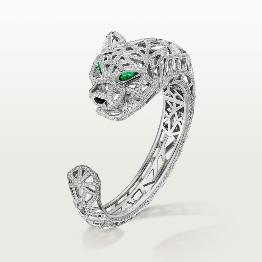 panthère de cartier bracelet paved