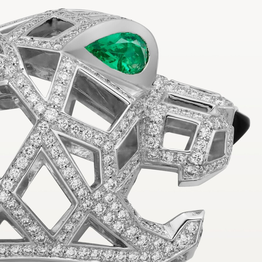 panthère de cartier bracelet paved