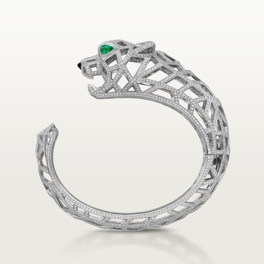 panthère de cartier bracelet paved