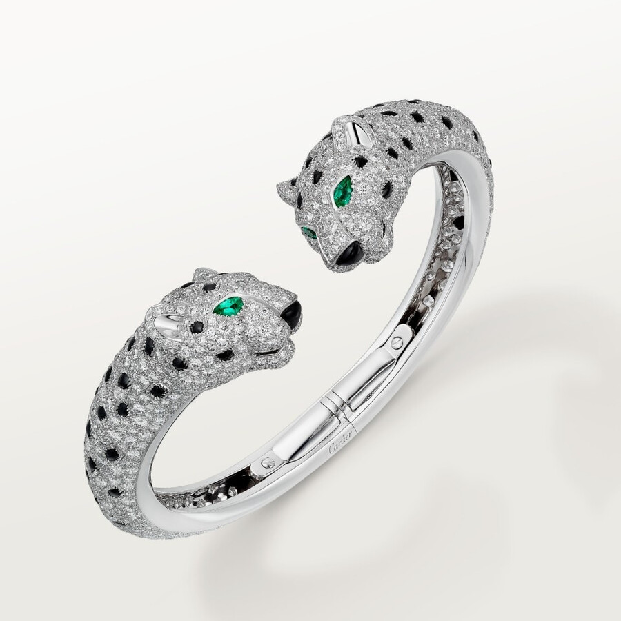 panthère de cartier bracelet paved