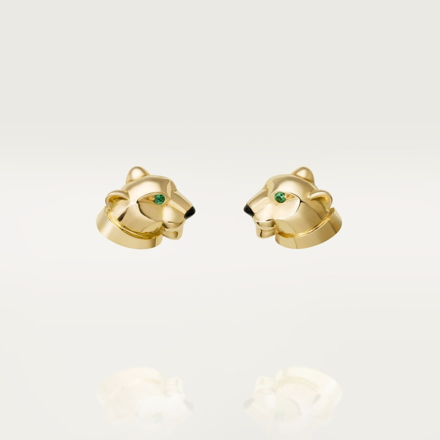 panthère de cartier stud earrings
