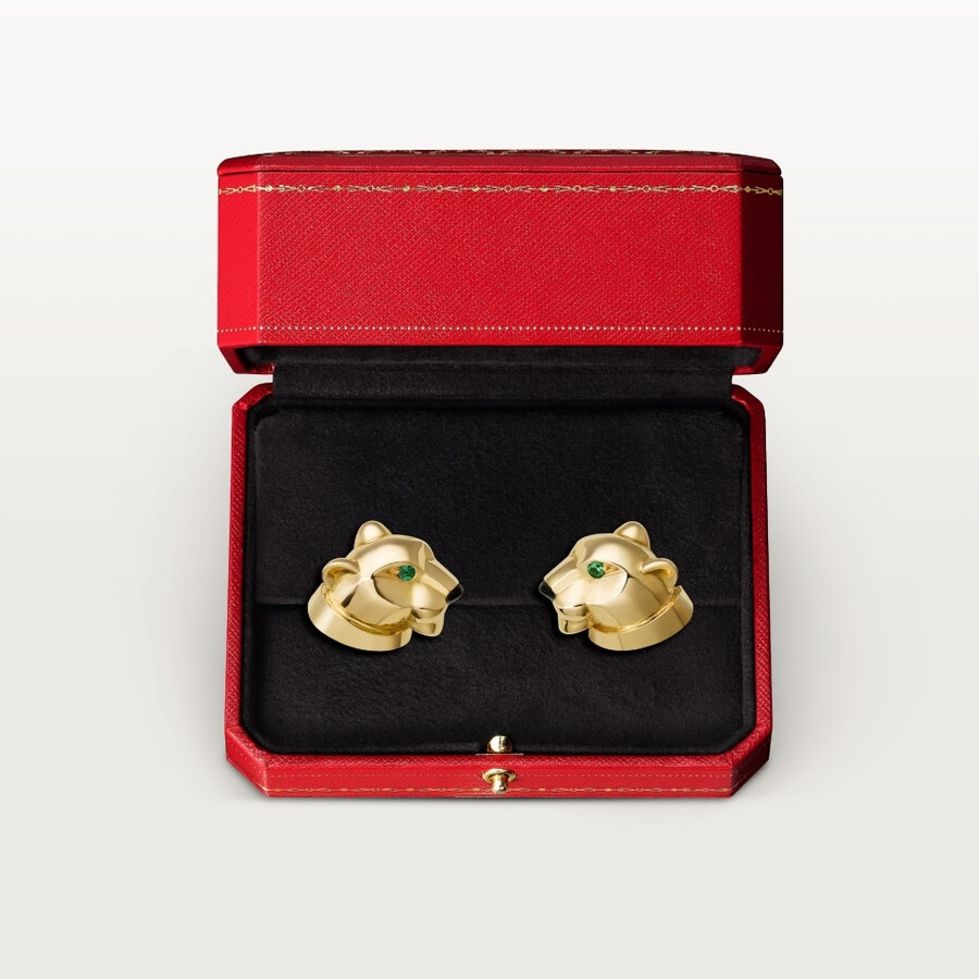panthère de cartier stud earrings
