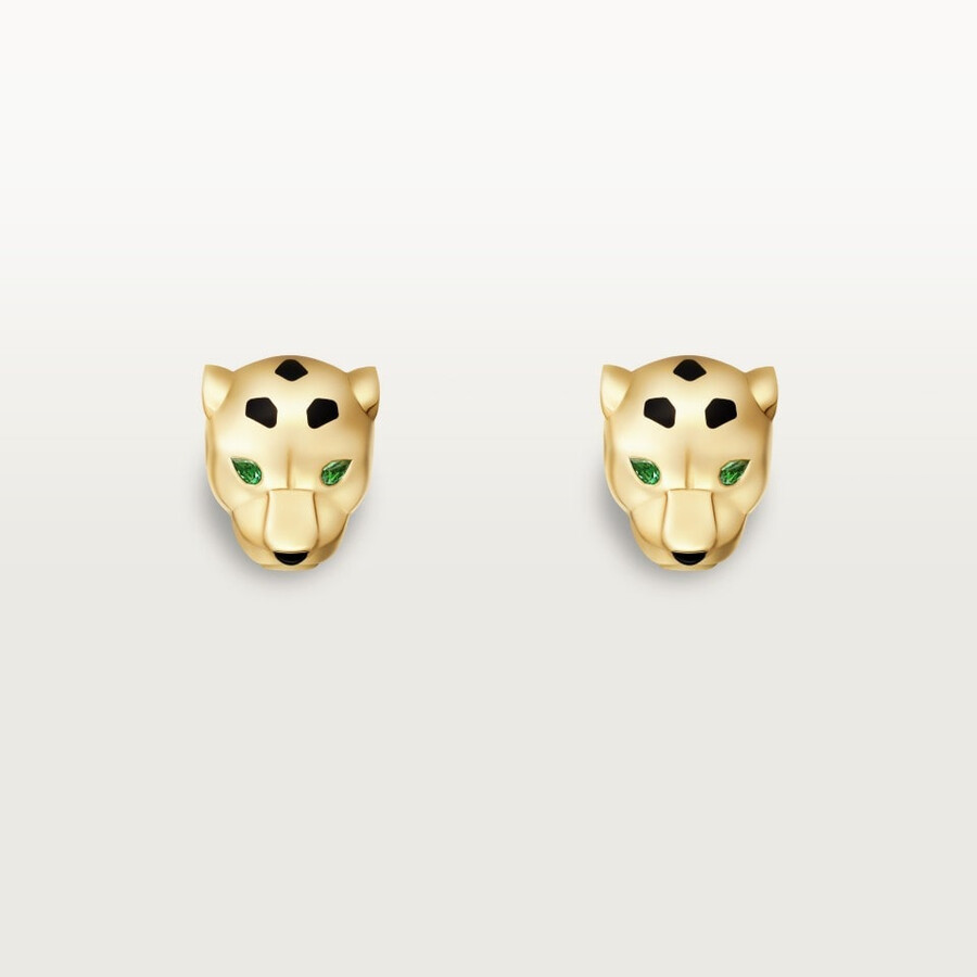 panthère de cartier stud earrings