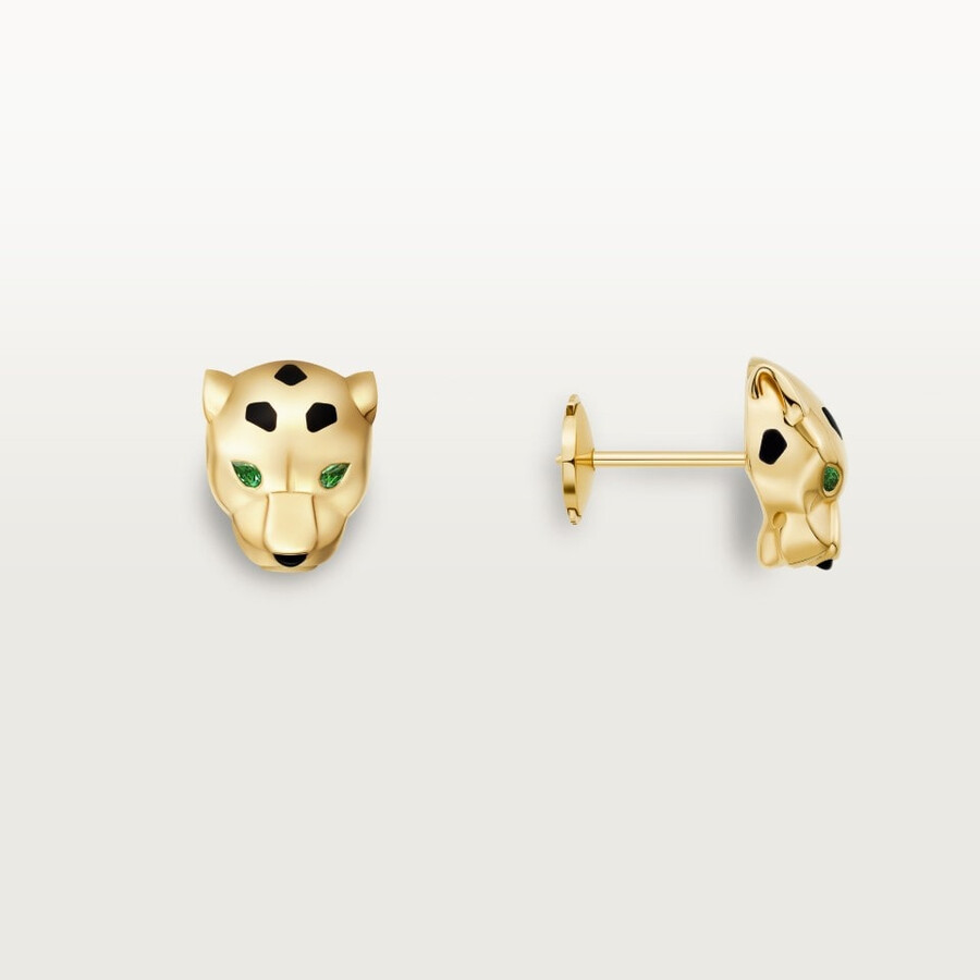 panthère de cartier stud earrings