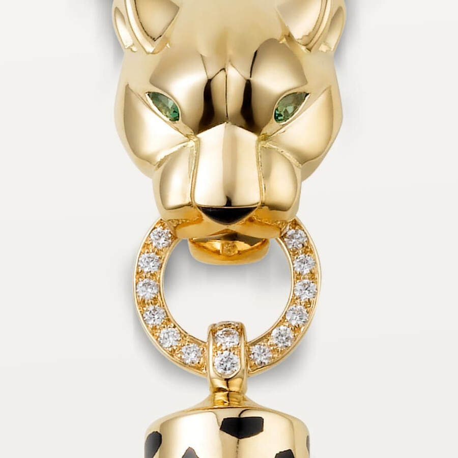 panthère de cartier long necklace diamonds