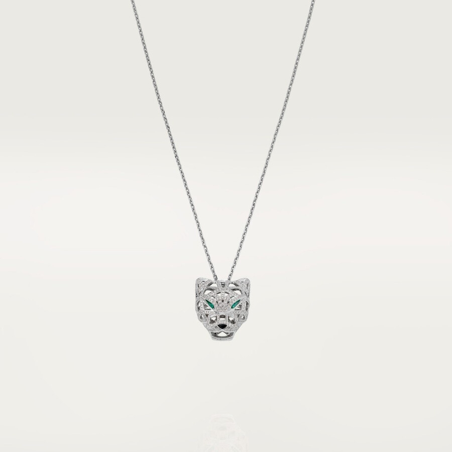 panthère de cartier necklace paved