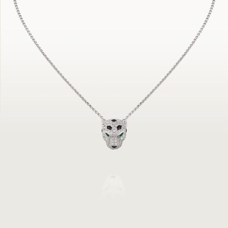 panthère de cartier pendant paved