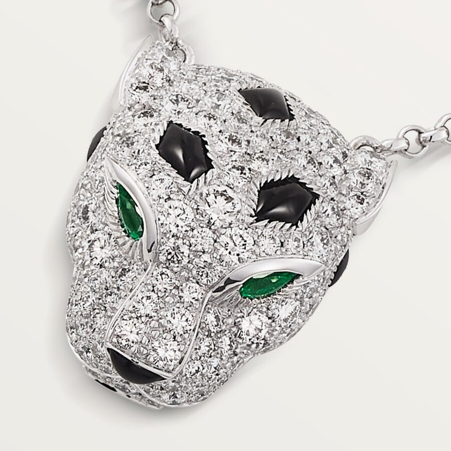 panthère de cartier pendant paved