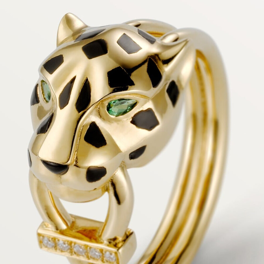 panthère de cartier ring diamonds
