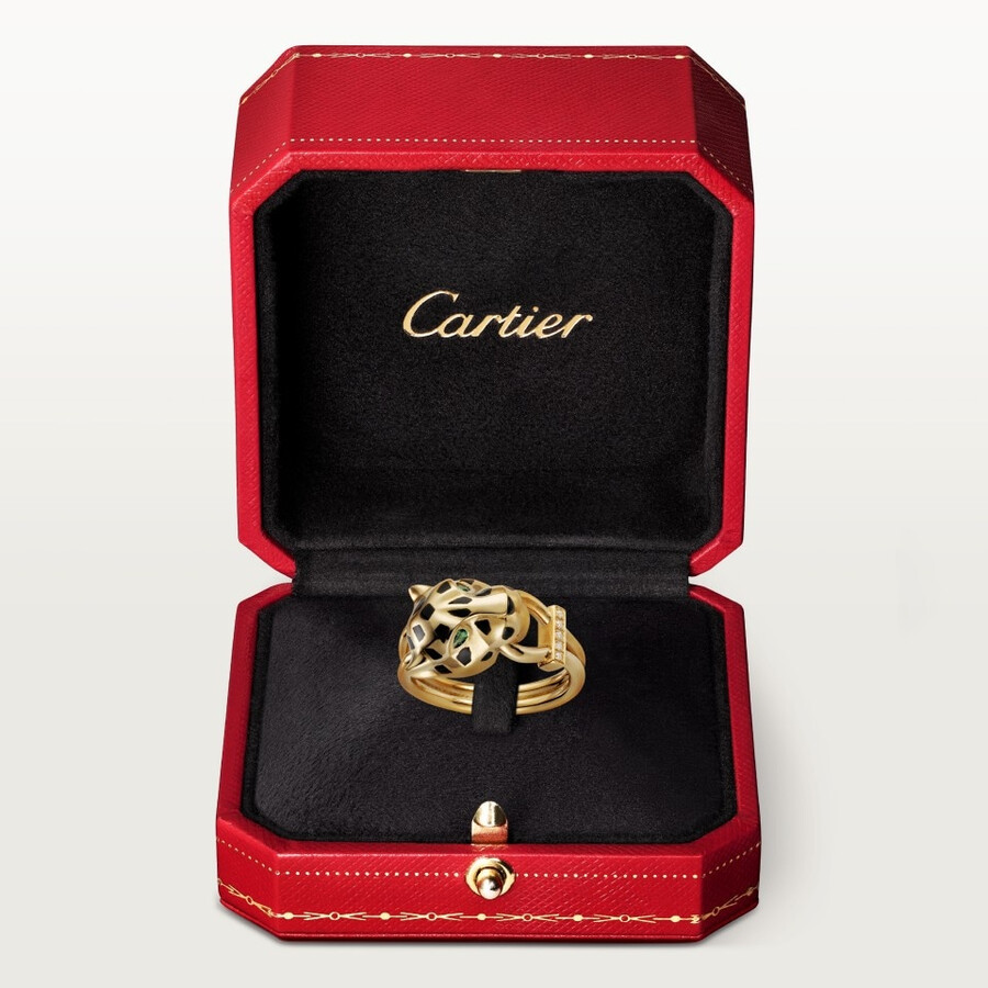 panthère de cartier ring diamonds