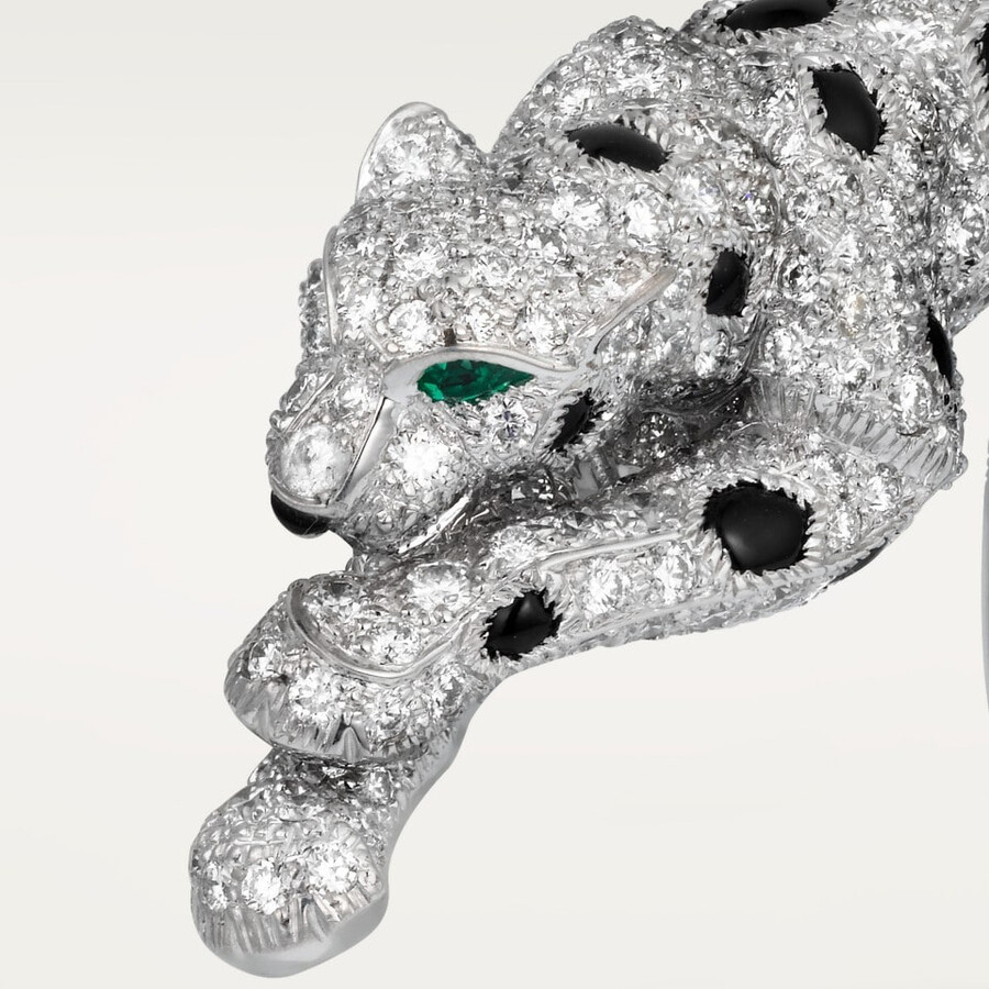 panthère de cartier ring paved