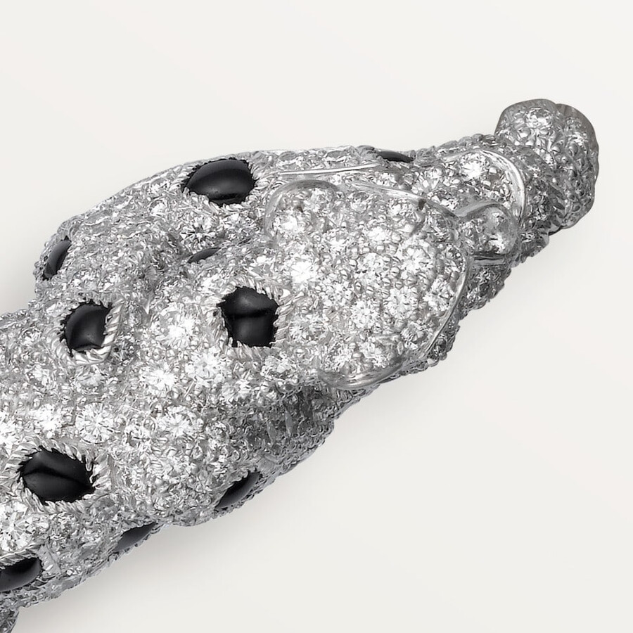 panthère de cartier ring paved