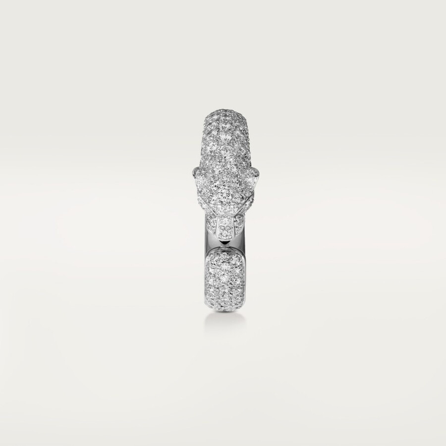 panthère de cartier ring small model paved