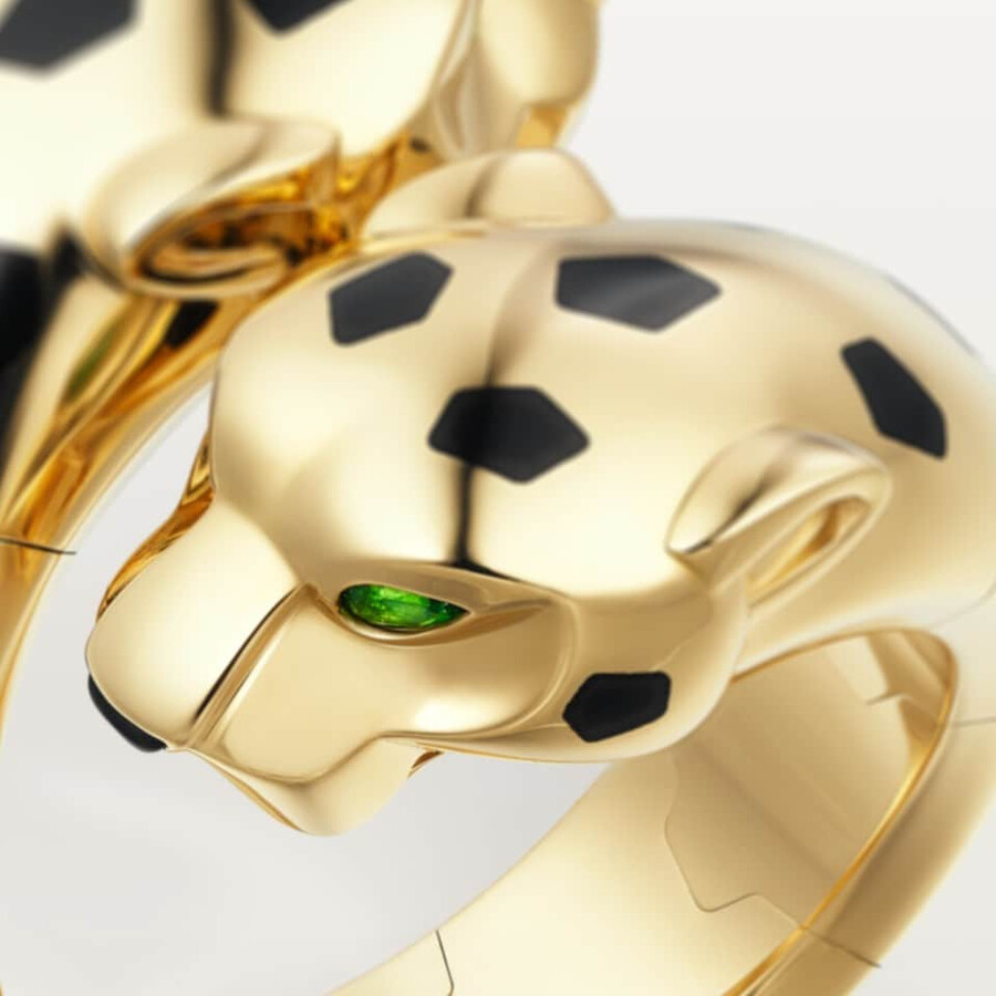 panthère de cartier ring articulated