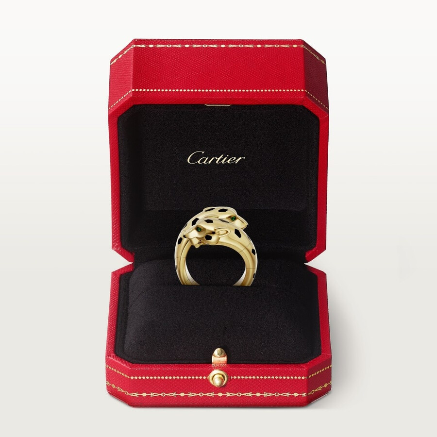 panthère de cartier ring articulated