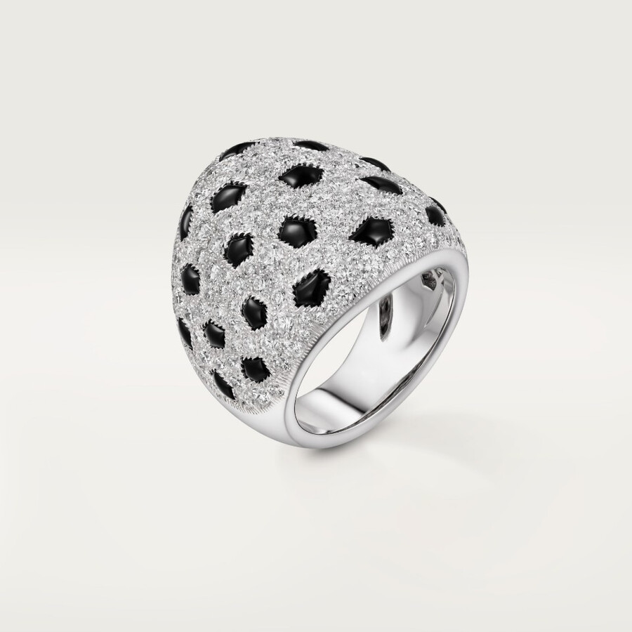 panthère de cartier ring paved