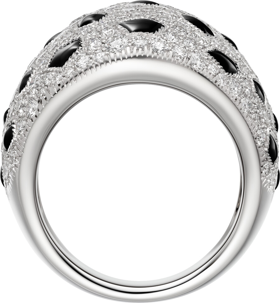panthère de cartier ring paved
