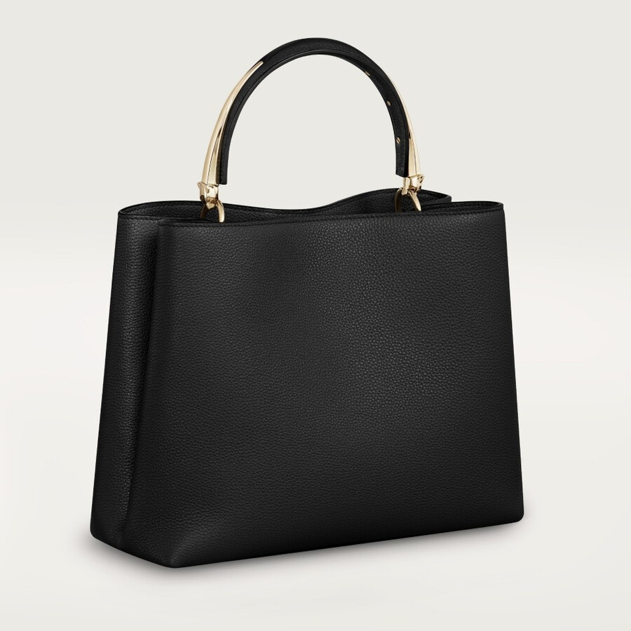 medium model handle bag panthère double