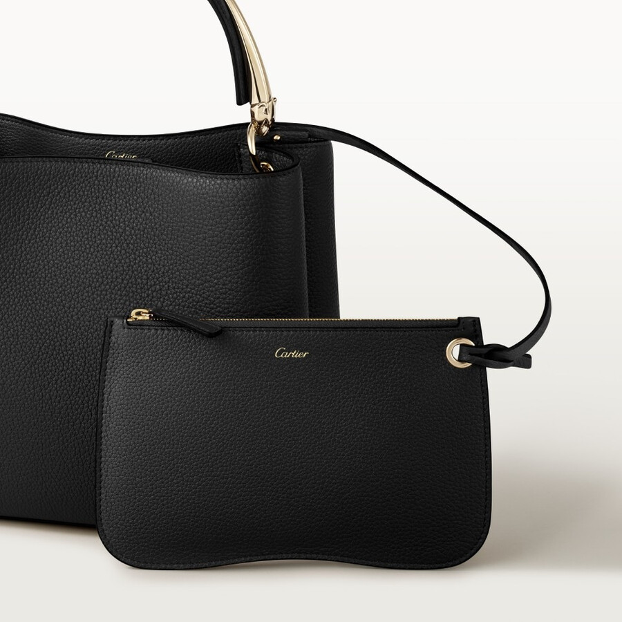 small model handle bag panthère double de cartier