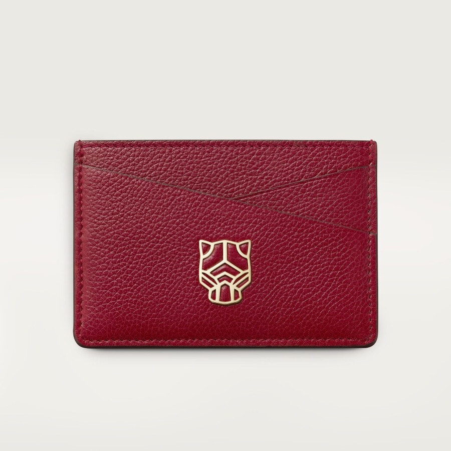 card holder panthère graphique