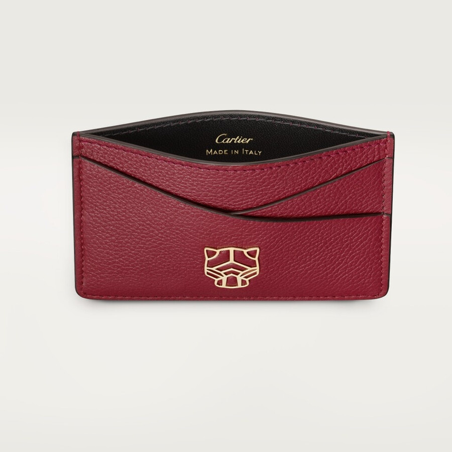 card holder panthère graphique