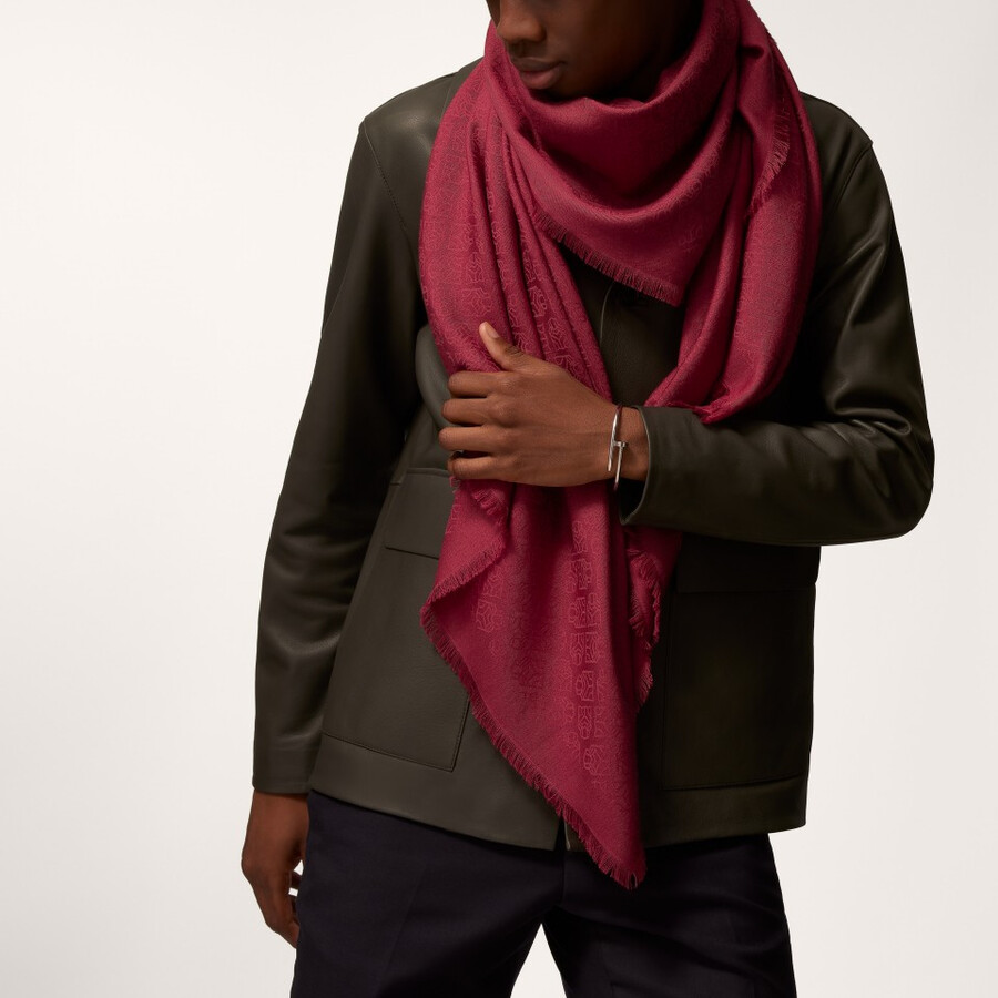 shawl panthère graphique