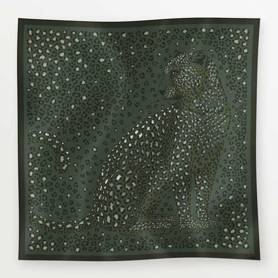 90 scarf panthere dots
