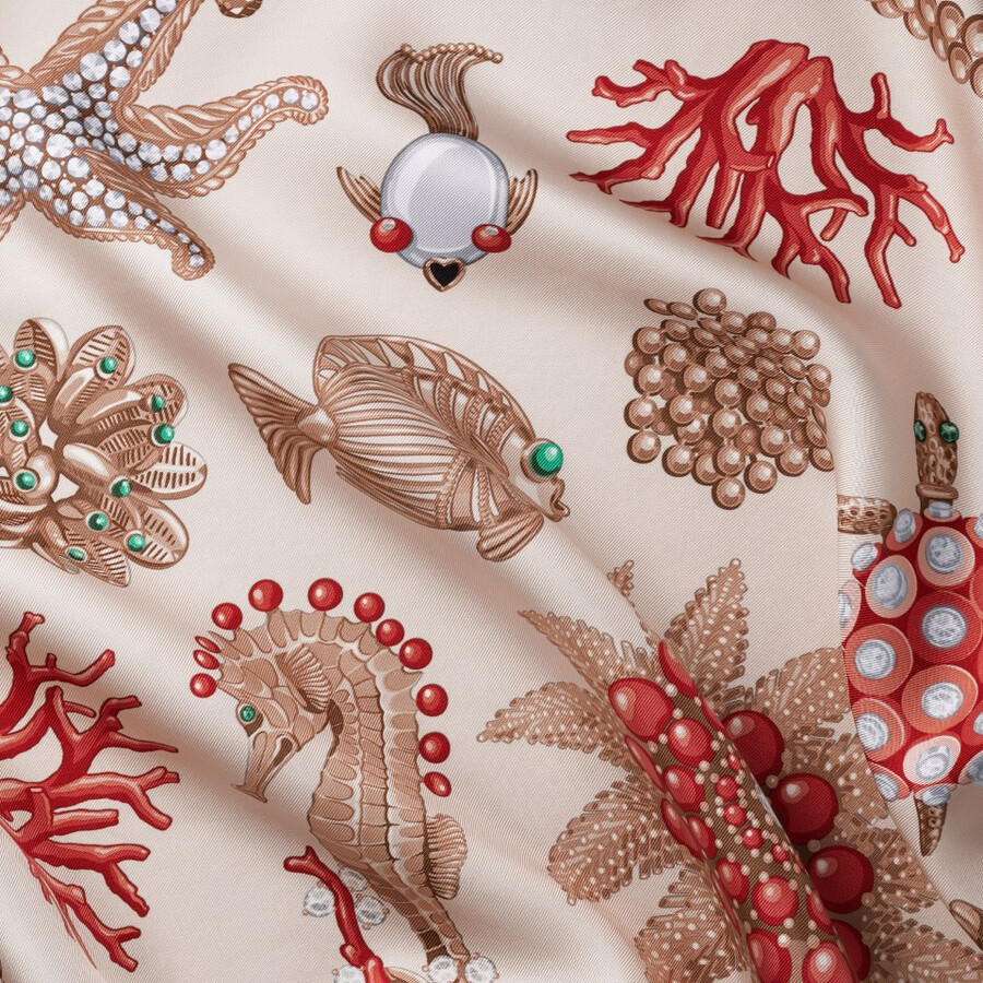 90 scarf precious diving
