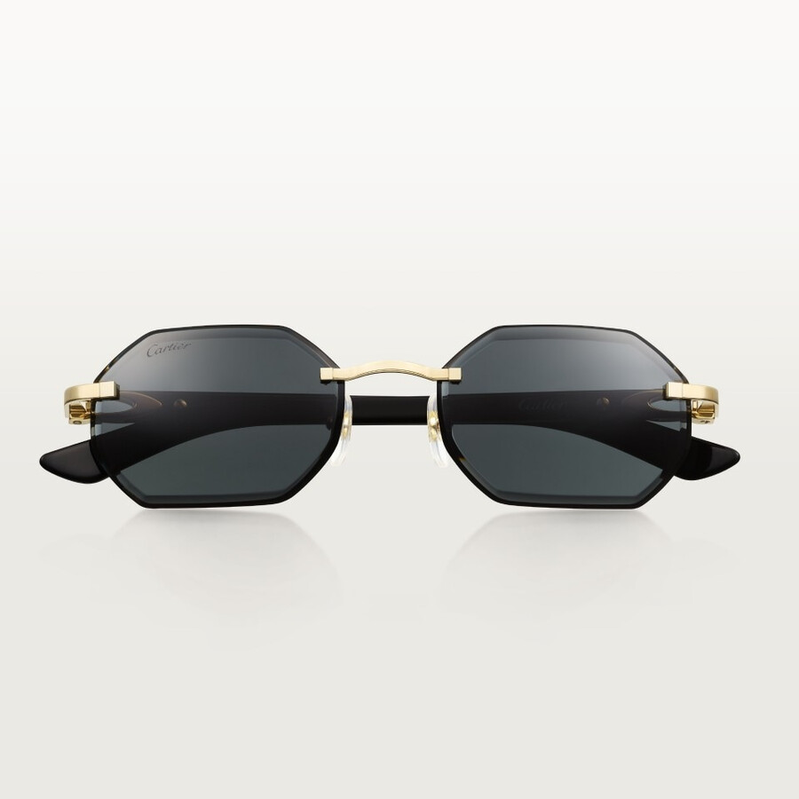 sunglasses c allongé de cartier motif