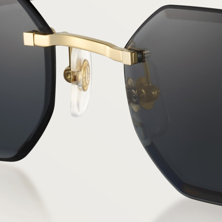 sunglasses c allongé de cartier motif
