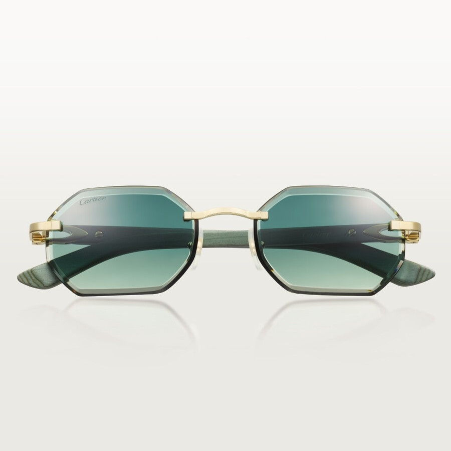 sunglasses c allongé de cartier motif