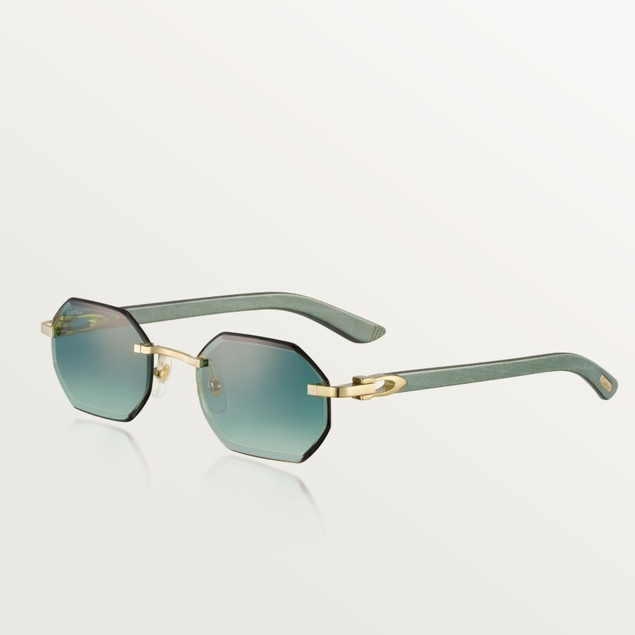 sunglasses c allongé de cartier motif