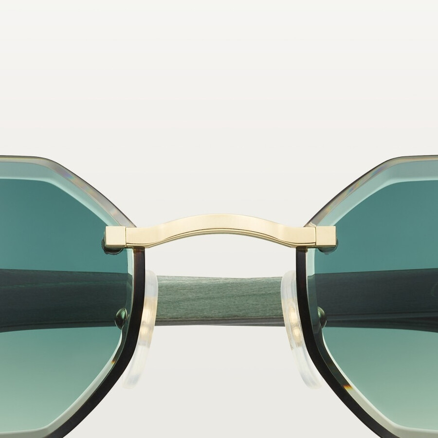 sunglasses c allongé de cartier motif