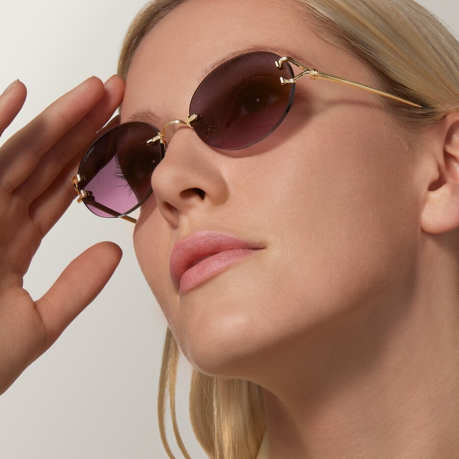 sunglasses classic c de cartier motif