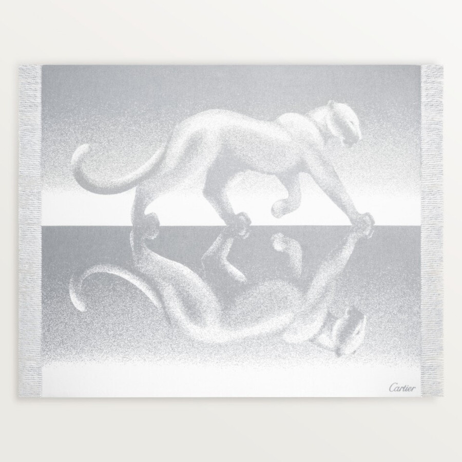 panthère de cartier blanket