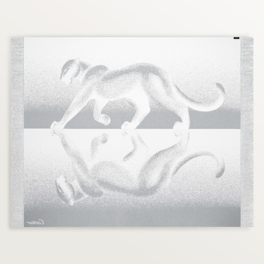 panthère de cartier blanket