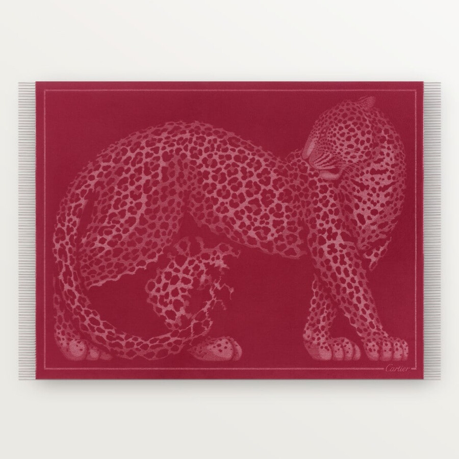 panthère de cartier blanket