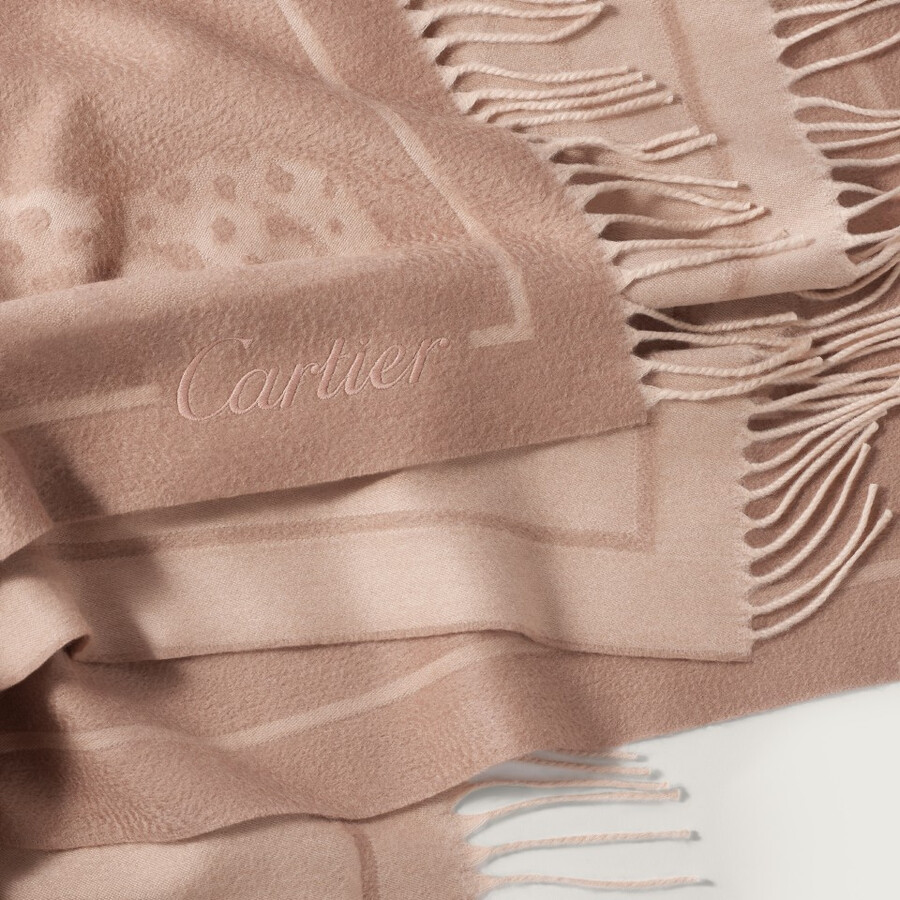 panthère de cartier blanket
