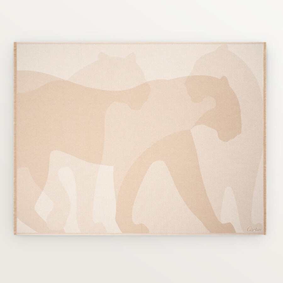 panthère de cartier blanket