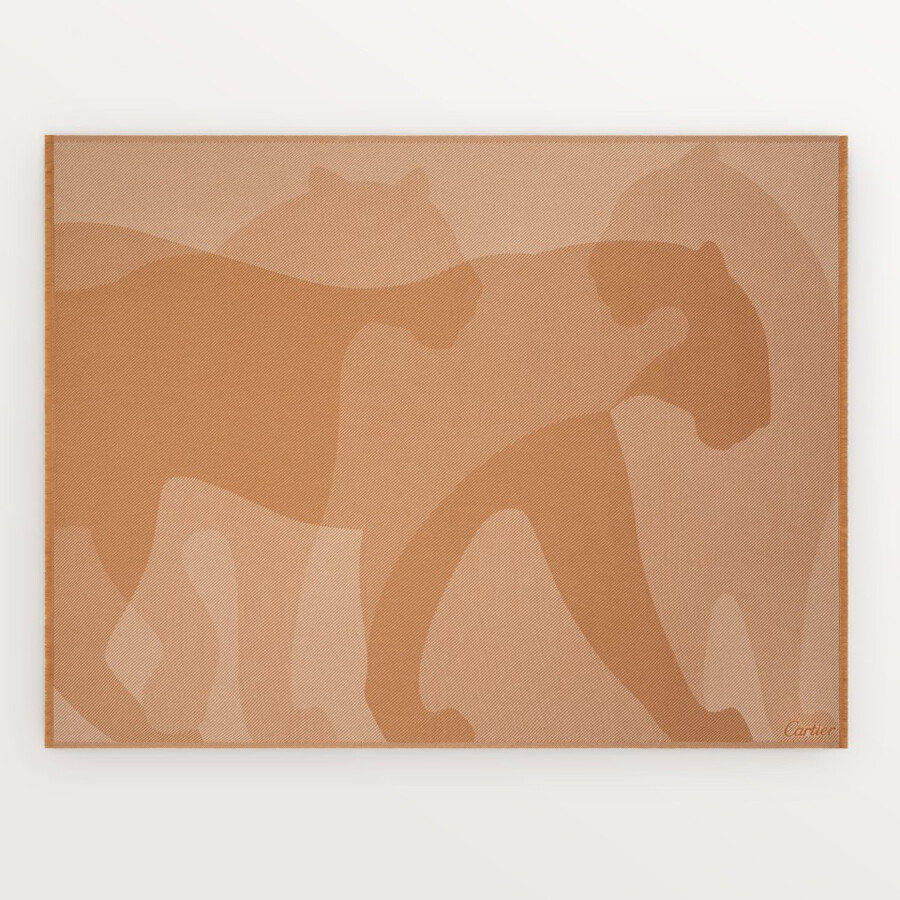 panthère de cartier blanket