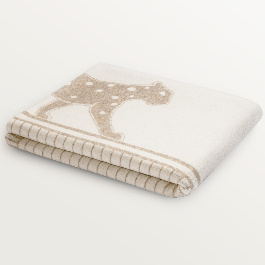 panthère de cartier blanket