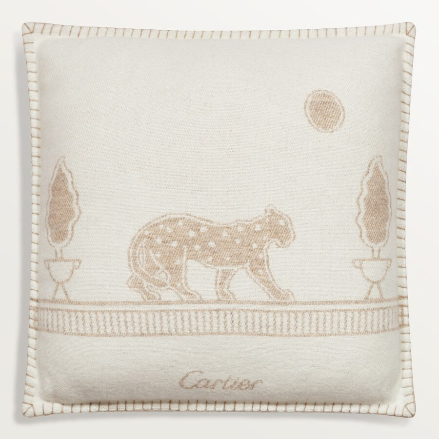 panthère de cartier cushion