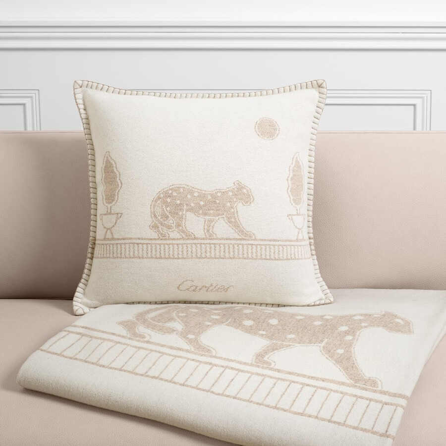 panthère de cartier cushion